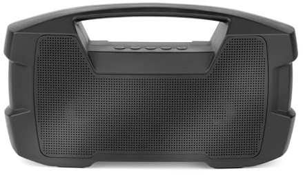 Pulsar Vibe Tragbarer Lautsprecher, Bluetooth 5.0, 26 W | 1200-mAh-Lithium-Ionen-Akku, bis zu 2 Std. Wiedergabe, 10 m Reichweite, AUX-Eingang, USB-Kabel, kompaktes Design