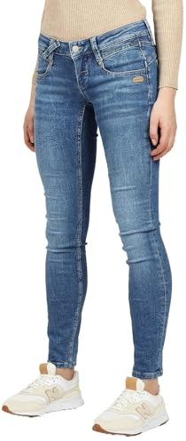 Gang Nena Skinny Denim (DE/NL/SE/PL, Bundweite, 28, Regular, Regular, Waves Washed Blue)