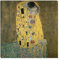 Wandkings Leinwandbilder von Gustav Klimt - Wähle ein Motiv & Größe:Der Kuss - 40 x 40 cm