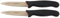 Giesser 2X Messer PrimeLine Chef 10 cm Klingenlänge Officemesser Gemüsemesser sehr handlich Arbeitsmesser - Profimesser