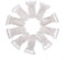 TuDu 10 pcs en plastique transparent Clip badge de résine et tétine sucette Clips Artisanat Fournitures Outil