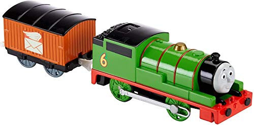 Il Trenino Thomas- TrackMaster, Locomotiva Motorizzata Percy, Giocattolo per Bambini 3+Anni, GLL16