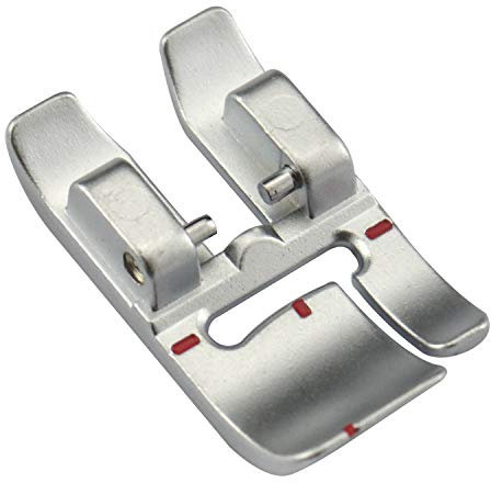 Dreamstich Nähfuß 820676096 zweistufig für Pfaff Gruppe D, E,J,G,K mit IDT Nähmaschine 820676096