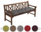 sunnypillow Bankauflage Stuhlkissen Bankkissen 110 x 60 cm Sitzkissen für Hollywoodschaukel Polsterauflage Auflage für Gartenbank viele Farben und Größen zur Auswahl Anthrazit