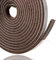 Lamondre 10 Meters Door Window Frame Brush Seal Weather Strip - Adhesive Draught Stopper Draft Excluder for Sliding Door Window and Wardrobe - High-Density Felt - 9mm(W) * 9mm(H) - Brown