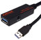ROLINE USB 3.2 Gen 1 Aktives Repeater Kabel, schwarz, 15 m