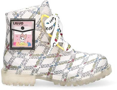 Liu Jo Me Contro Te Anfibio Rainboot 1 in Gomma Bambina Fantasia 27 Taglia Europea : 27