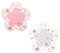 Sakura Coffee Cup Mat Kawaii Coaster 2PCS Cute Cherry Blossom PVC Home Tea Mug Pink Flower Pattern Anti-Skid Pot Bowl Pad Placemat for Desk Drink Table Cute Room Decor Kawaii Accessories