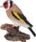 Vivid Arts WBC-GOLF-F Décoration pour la maison ou le jardin en résine en forme d’oiseau chardonneret