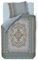 Pip Studio Bettwäsche Majorelle Carpet Blau Blumen Blüten Ornamente Streifen Paisley Wendedesign Perkal, Größe:135 cm x 200 cm