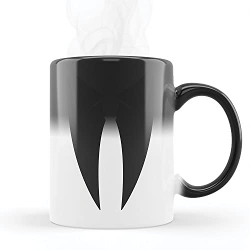 Mygoodprice MUG Magique qui change de couleur sensible à la chaleur - Thermosensible - en céramique au motif Costume