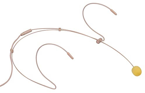 Andoer Leichter Headworn Headset Mikrofon Kondensator Mikrofon 3,5 mm Stecker Kompatibel mit Sennheiser Wireless Bodypack Transmitter