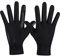 NINVVS Adult Unisex Black Touch Screen Winter Non-Slip Outdoor Sports Driving Cycling Windproof Gloves, M Size
