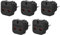 UK auf EU Reisestecker Adapter, UK 3 Pin zum Deutschland/Europa 2 Pin Reisestecker Stecker Adapter, Adapterstecker für Spanien, Frankreich, Portugal, Niederlande, Griechenland, Polen (Schwarz)