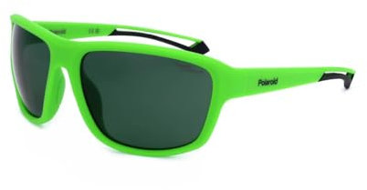 Polaroid Pld 7049/s DLD/L7 MATTE GREEN Sunglasses Unisex Polycarbonate, Standard, 62