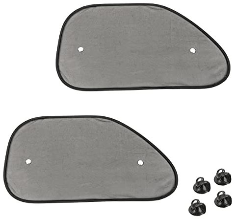 LST 2x Sonnenschutz UV-Schutz Seitenfensterabdeckung Sichtschutz durchsichtig