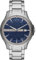 Armani Exchange Herrenuhr quarz/3-Zeiger datum Uhrwerk 46mm Gehäusegröße mit einem Edelstahlarmband AX2451