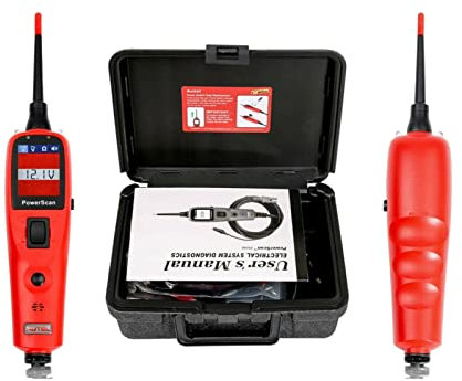 inBEKEA Gold Tester PS100 Automotive Circuit Tester Power Circuit Probe Kit Electrical System Diagnostic Tool 12V/24V Locate Underground Wires, Cables, Pipes & Conduit