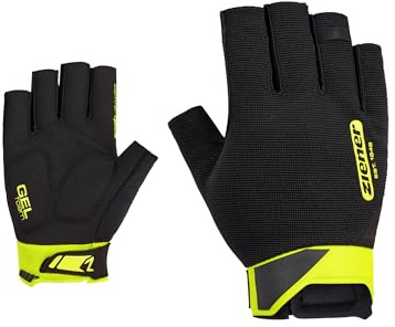 Ziener Herren COOVI Fahrrad/Mountainbike/Radsport-Handschuhe | Kurzfinger - atmungsaktiv,dämpfend, bitter Lemon, 8,5