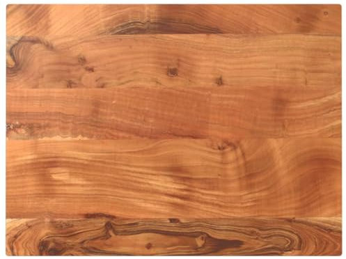 vidaXL Tischplatte, Holzplatte Rechteckig, Massivholzplatte für Bartisch Beistelltisch Esstisch, Ersatztischplatte, 70x60x2,5cm Akazienholz