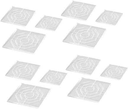 Veemoon Lot de 12 Patins Antidérapants pour Meubles Protecteurs De Sol Multifonctions pour Embouts Déchelle en Bois Dur Ajusteurs De Chaises De Bureau