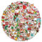 TELAIN 100 Stück Weihnachtsaufkleber Set Weihnachtsdesign Vinyl Wasserdichte Sticker Für Kinder Schulkinder Partydekoration