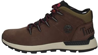 Timberland Herren Sprint Trekker Mid Nubuck Dark Brown Stiefel 44.5 EU