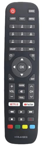 HTR-A10EG - Mando a distancia de repuesto para Haier TV HTR-A10EG