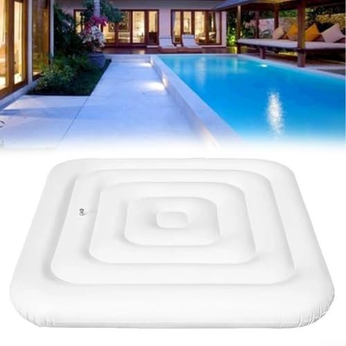 Schlankes Design, aufblasbare Badewannenabdeckung mit verbesserten Isoliereigenschaften (rund 2)