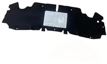 Clynex Tapis de Protection en Coton for Capot Avant de Voiture, Isolation phonique et Thermique, for Peugeot 3008 2013 2014 2015 2016-2019 Bouclier Thermique pour Moteur de Voiture(Black 2013-2015)