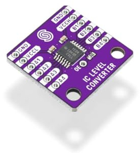 Soldered Bidirektionaler 4-Kanal Logik-Level-Konverter, TXB0104 Breakout Board | Made in EU | 333017