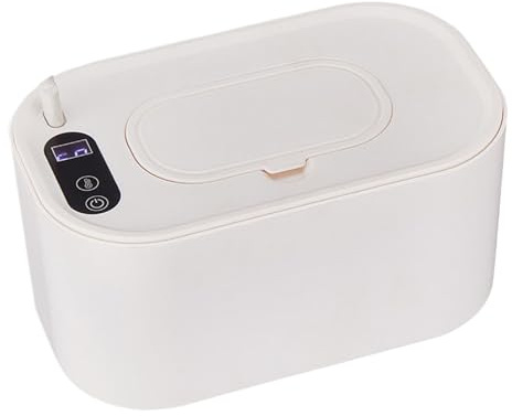 Wipe Warmer Adjustable Constant Temperature Digital Diaper Wipe Warmer | Portable for Bedroom Car Portable Travel Room Electric Diaper Heater Compact Lightweight Home Office Outdoor