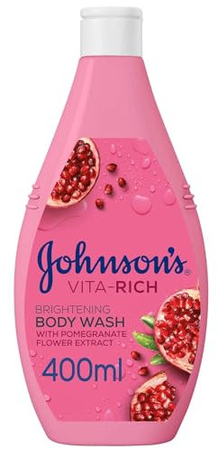 Johnson's Adult Vita-Rich Brightening Body Wash Pomegranate, 400ml