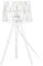 EXO lighting - Lámpara de mesa TESS blanco portalámparas E27 interior IP20. Sobremesa blanca de estilo moderna para salón de estar o dormitorios hoteles y residencias