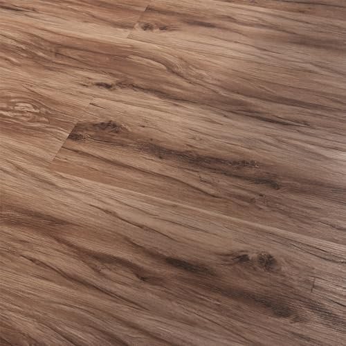 neu.holz Vinylboden Vanola Laminat Selbstklebend rutschfest Antiallergen Bodenbelag PVC-Platten 3,92 m² Classic Warm Oak