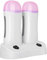 Chauffe-cire professionnel - Chauffe-cire électrique pour cartouches de cire - Double cartouche - Épilation