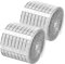 Chstarina 2928 Pièces Mosaique Verre Carreaux de Mosaïque Miroir Carrelage Auto-adhésif Décor Maison Bricolage Argent 5 * 5mm carreaux de mosaïque carrés en verre Pour bricolage et décoration