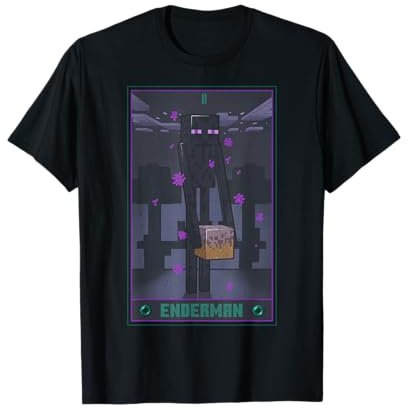 Minecraft Enderman Tarot T-Shirt