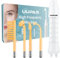 High Frequency Wand - UUPAS Portable Handheld Neon High Frequency Facial Skin Tightening Machine with 4 Pcs Glass Tubes for Acne Firming Skin Rejuvenation Wrinkle Removal