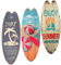 Operitacx Planche De Surf Plage Signe 3 Pièces En Bois Planche De Surf Été Plage Signes Plaque Murale Tropical Bar Décor Pour La Maison Bar Piscine D'été Plage Surf Fête Décorations