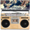 Portable Dab Radio With FM And DAB+ Radio, Bluetooth Receiver+Speakers, USB Recording - 1980s-Style Boombox With CD And Cassette Player - Ideal For Family Gatherings Or Travel