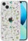 RALEAVO Clear Floral Case Compatible with iPhone 15 Plus (6.7), Shockproof Silicone Transparent Case Cover with Cute Flower Protective Bumper Case for iPhone 15 Plus-Clear