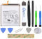 OnlyTech - Kit di riparazione Batteria per Samsung Galaxy S21 SM-G991-4000mAh - con 10 Strumenti e Adesivo
