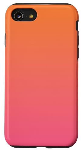 iPhone SE (2020) / 7 / 8 Ombre Pink Orange Design Case