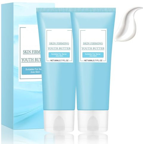 BSOON Skin Body Firming Cream, 2 Stück Anti-Wrinkle and Tightening Hautpflege Lotion, Feuchtigkeitsspendende Tiefenwirksame Hautstraffende Körpercreme