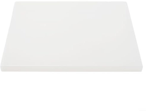 Gettimore Tagliere in acrilico trasparente, per cucina, protezione per piano di lavoro, 45 x 35 cm, antiscivolo, in acrilico trasparente con bordo