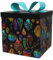 LaRibbons Große Weihnachts-Geschenkboxen mit Deckel, 25,4 x 25,4 x 25,4 cm, Schmuckstein-Design, zusammenklappbar, quadratisch, Geschenkboxen für Weihnachten, Geburtstag, Geschenk, Aufbewahrung