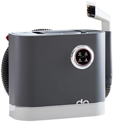 Limpiador a Vapor con Succión, Aspirador De Alfombras a Vapor Multiusos, Máquina Limpiadora De Alfombras, Vapor Continuo, para El Hogar, Muebles, Sofá, Azulejos y Coche