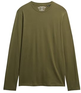 Superdry Classic Essential Long Sleeve T-Shirt L Green