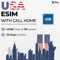 USA eSIM – 40 GB 5G-Daten | unbegrenzte lokale und internationale Anrufe / SMS | Hotspot/Tethering erlaubt | 30-Tage-Prepaid-Plan | Erhalten Sie eSIM am selben Tag!